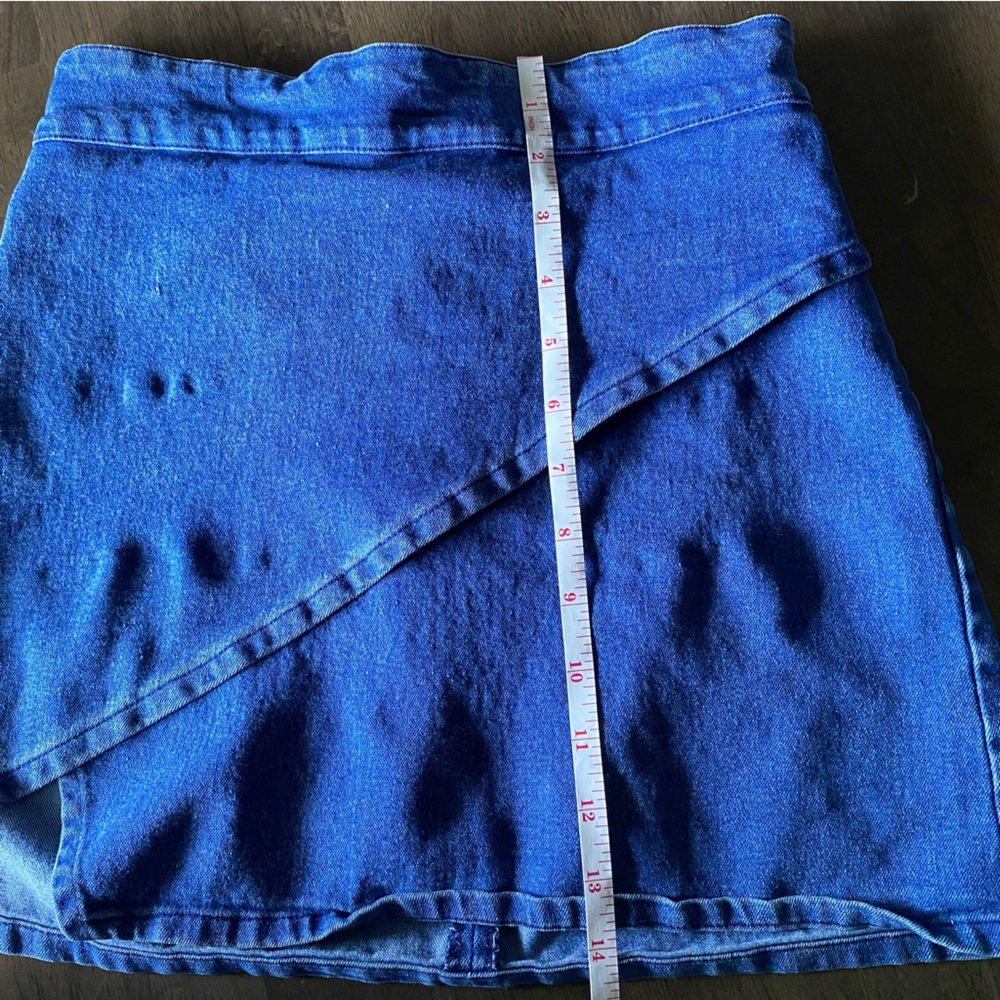 Brandy Melville Denim wrap audrey skirt - Picture 4 of 7